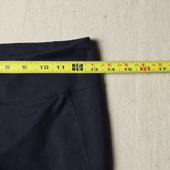 ZELLA Autumn High Waist Moto Ankle Mesh Leggings Black Size S/P Small Activewear - Picture 4 of 14